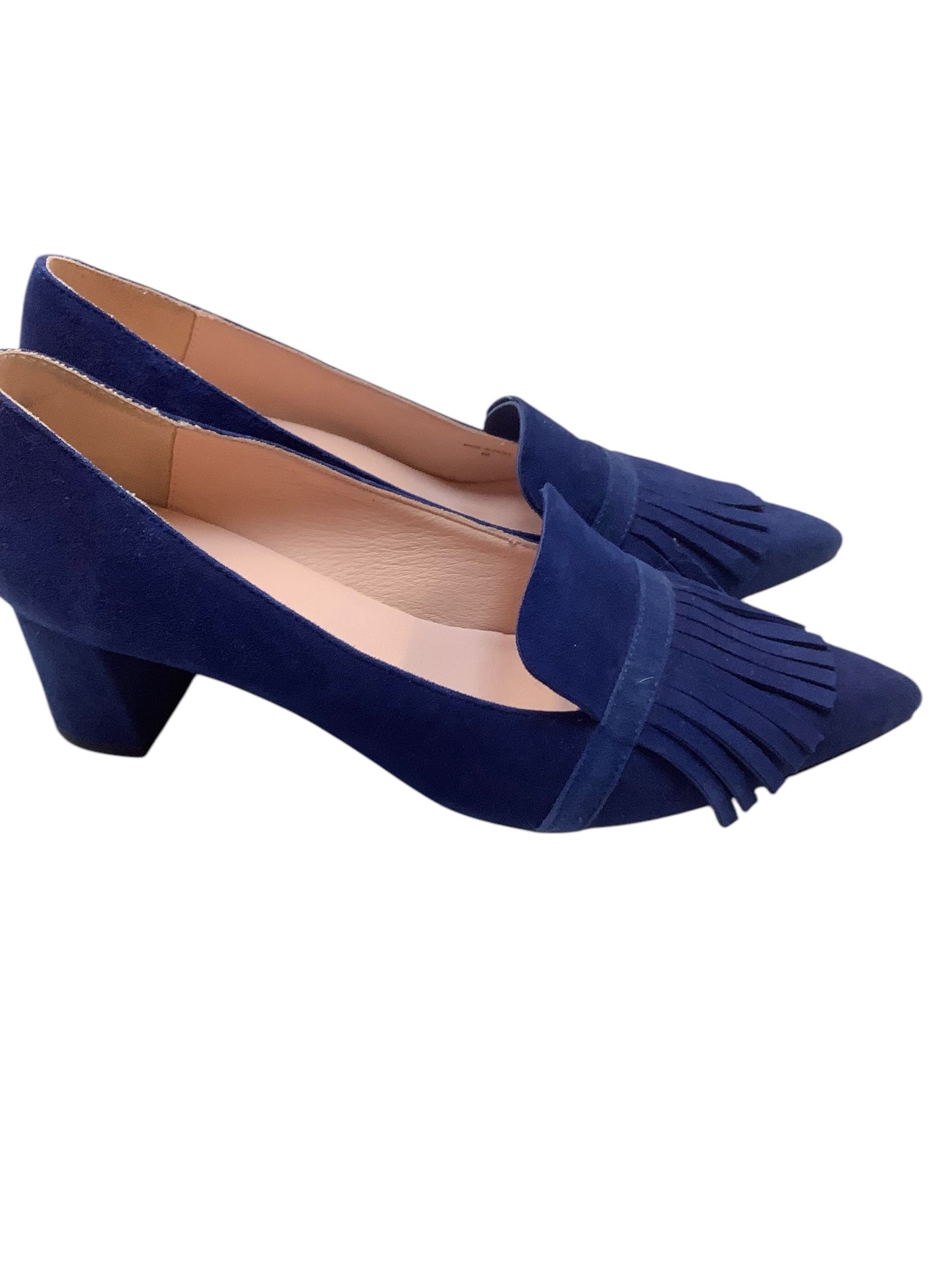 Shoes Heels Block By Kate Spade In Blue, Size: 8