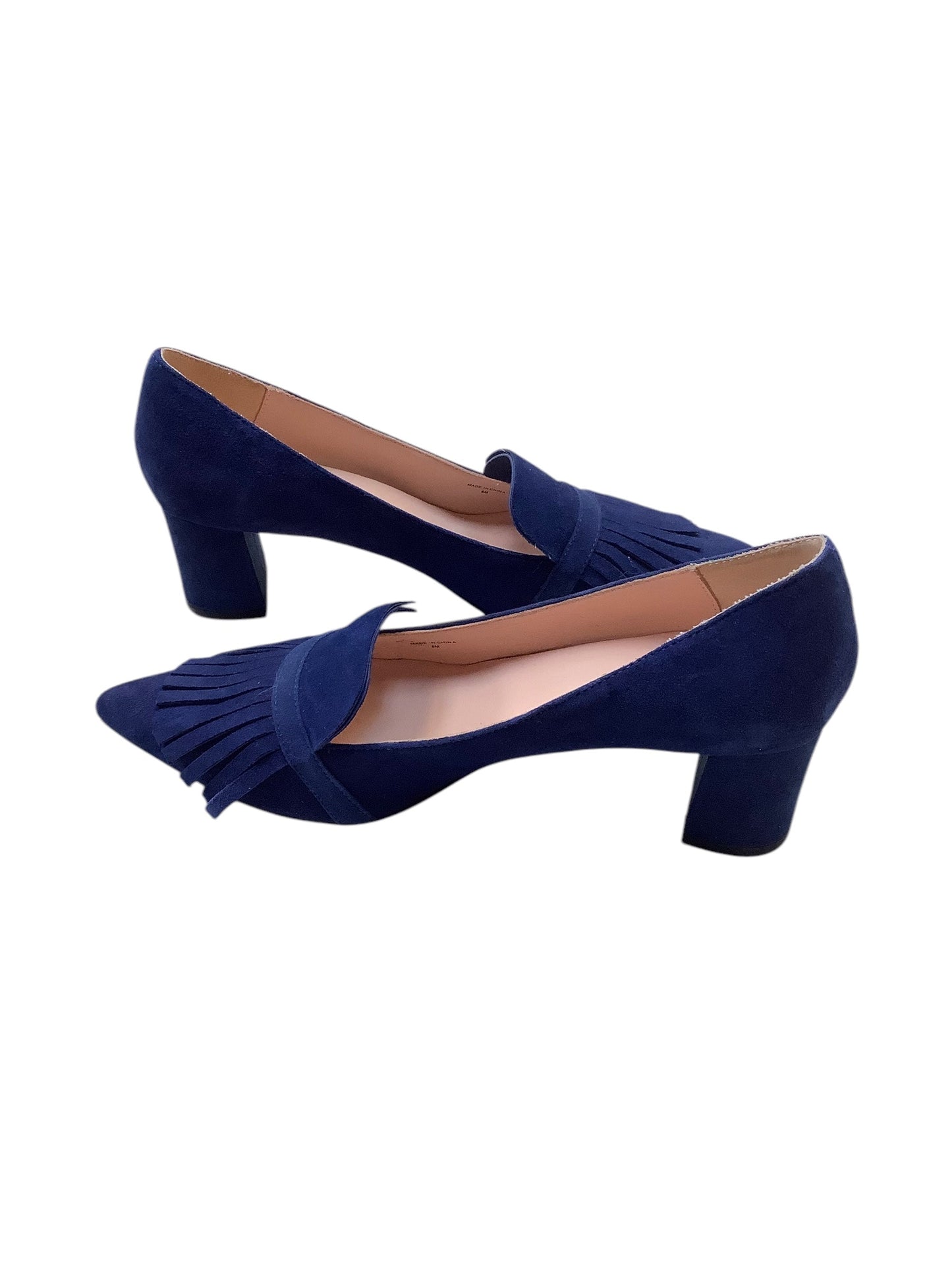 Shoes Heels Block By Kate Spade In Blue, Size: 8