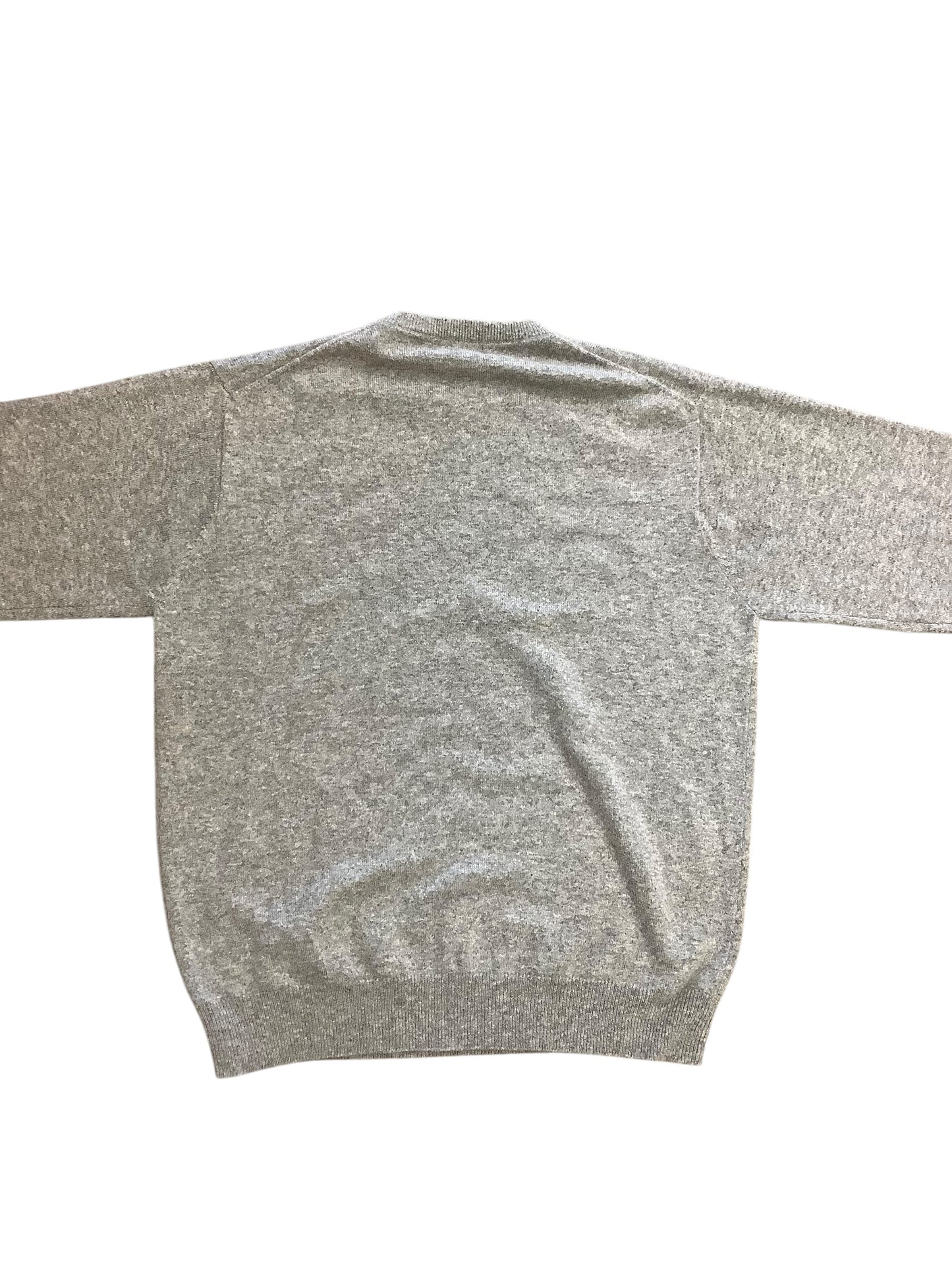 Sweater Cashmere By Clothes Mentor In Grey, Size: M