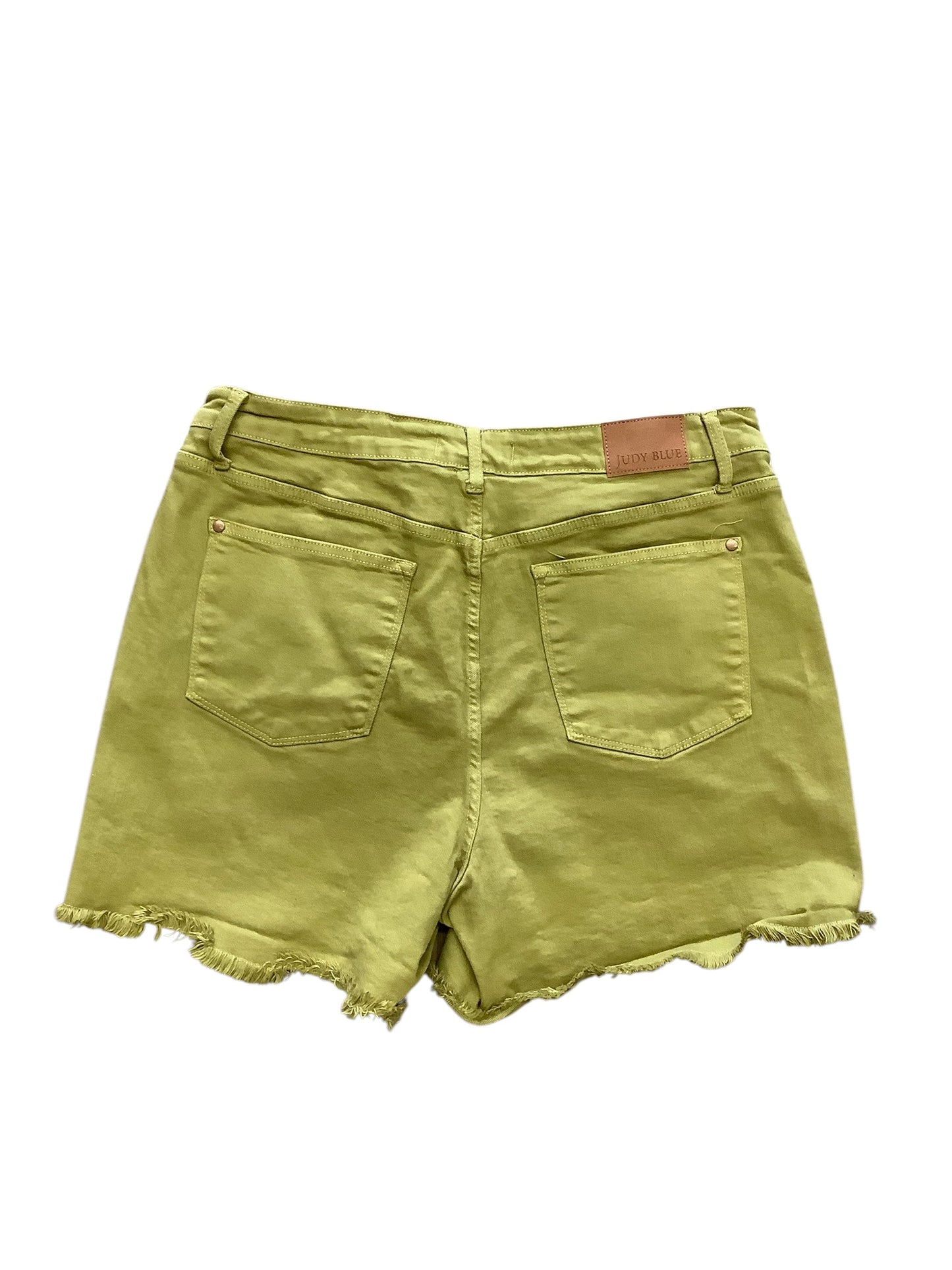 Shorts By Judy Blue In Chartreuse, Size: 3x