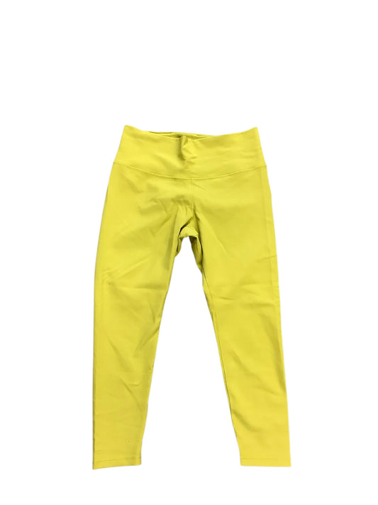 Athletic Leggings By Calia In Chartreuse, Size: Xl