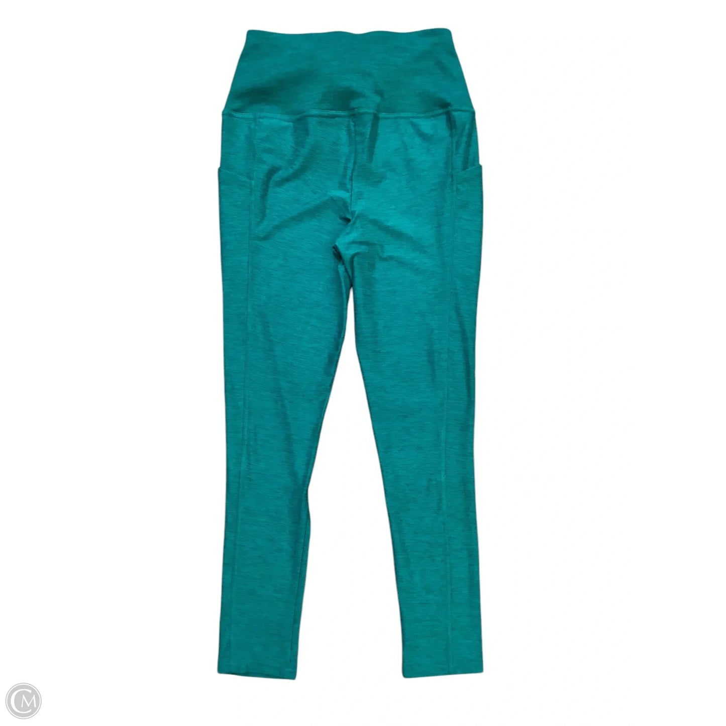 Athletic Leggings By Chicos In Teal, Size: M