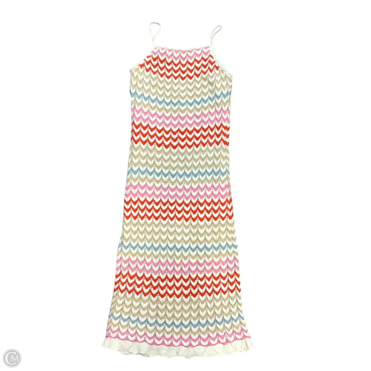 Dress Casual Maxi By Rachel Zoe In Pink & Tan, Size: L