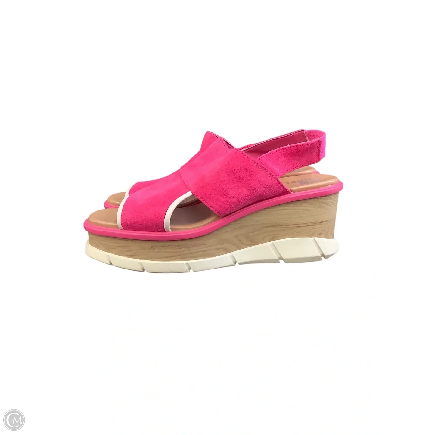 Sandals Heels Wedge By Sorel In Pink, Size: 9