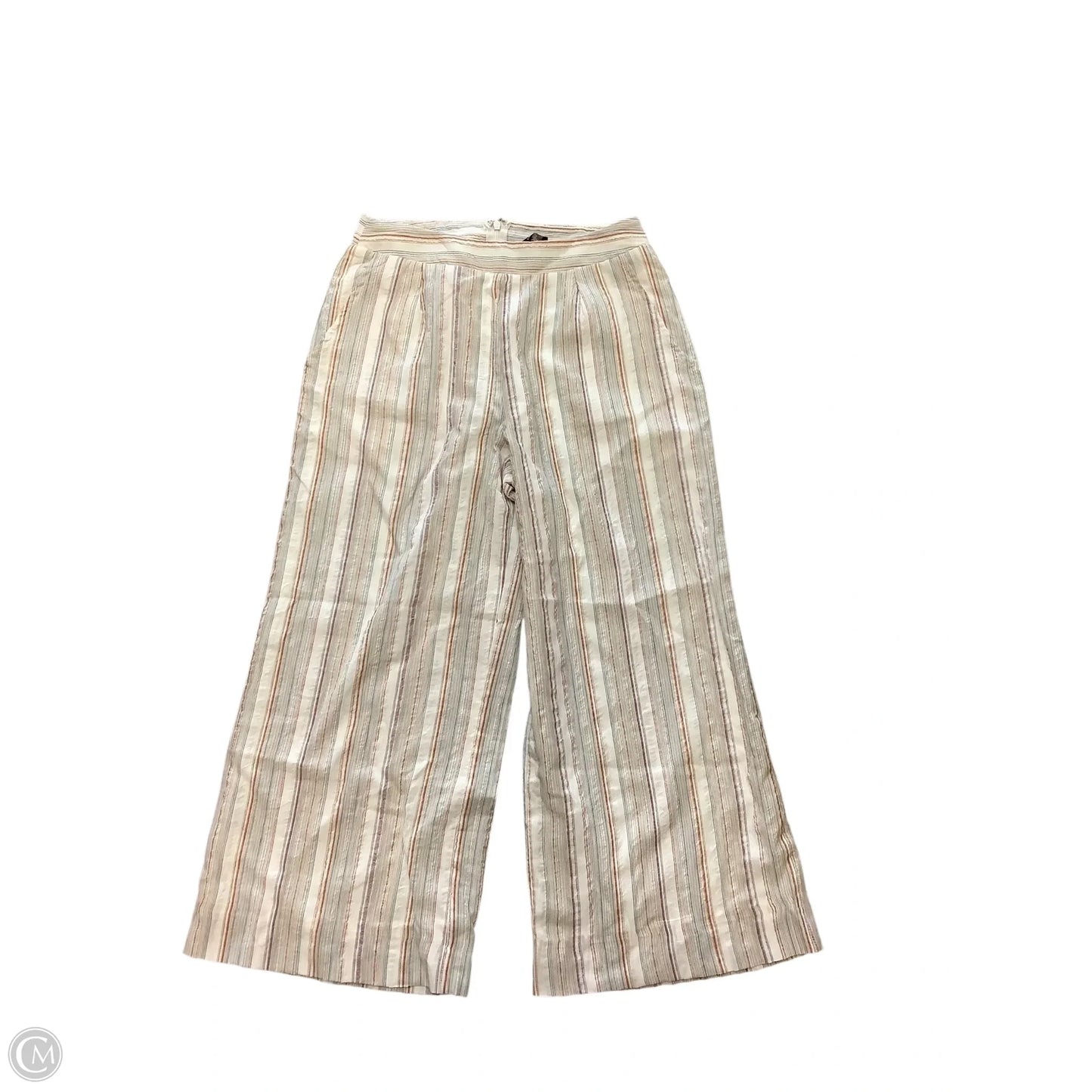 Pants Wide Leg By Fate In Striped Pattern, Size: S