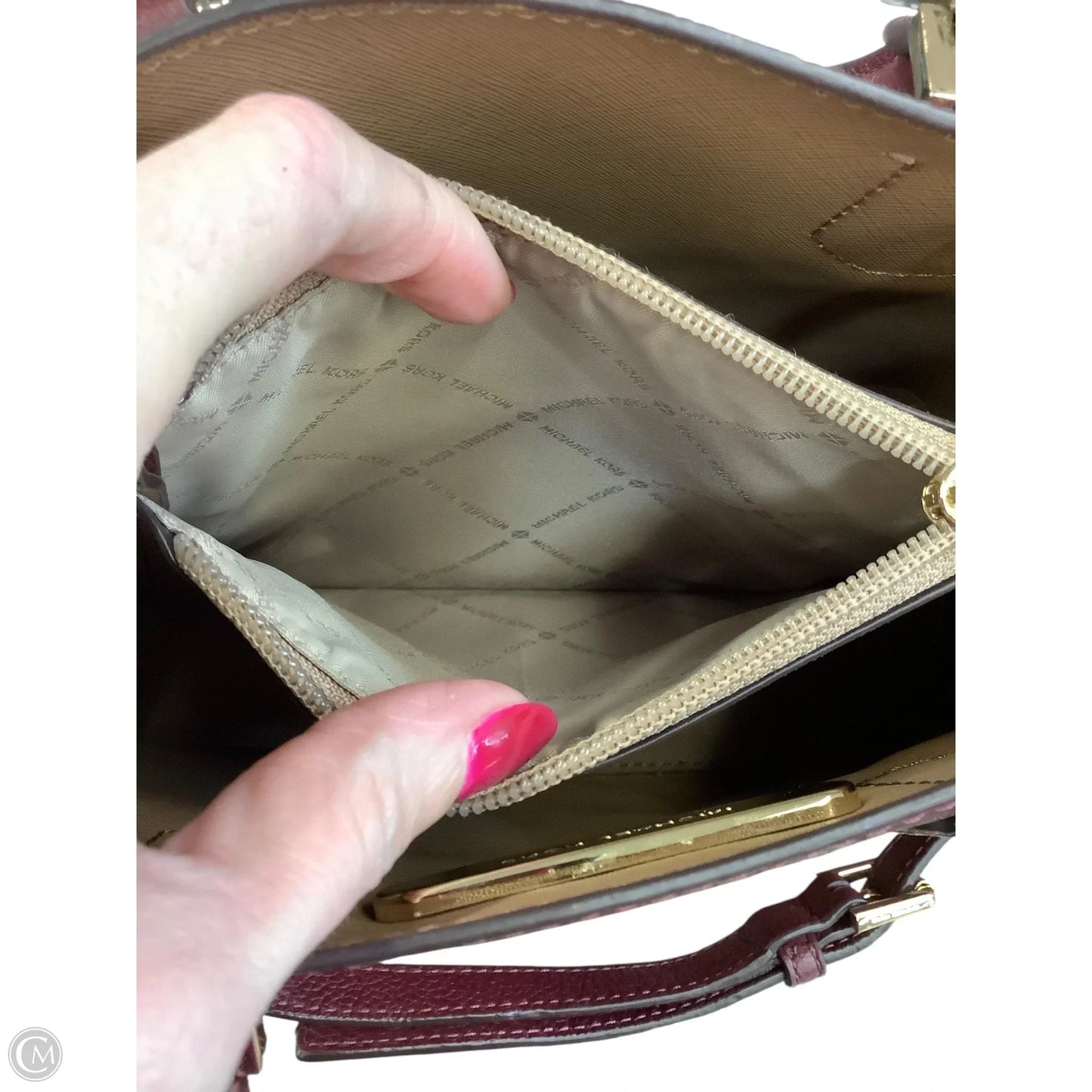 Crossbody Designer By Michael Kors, Size: Small