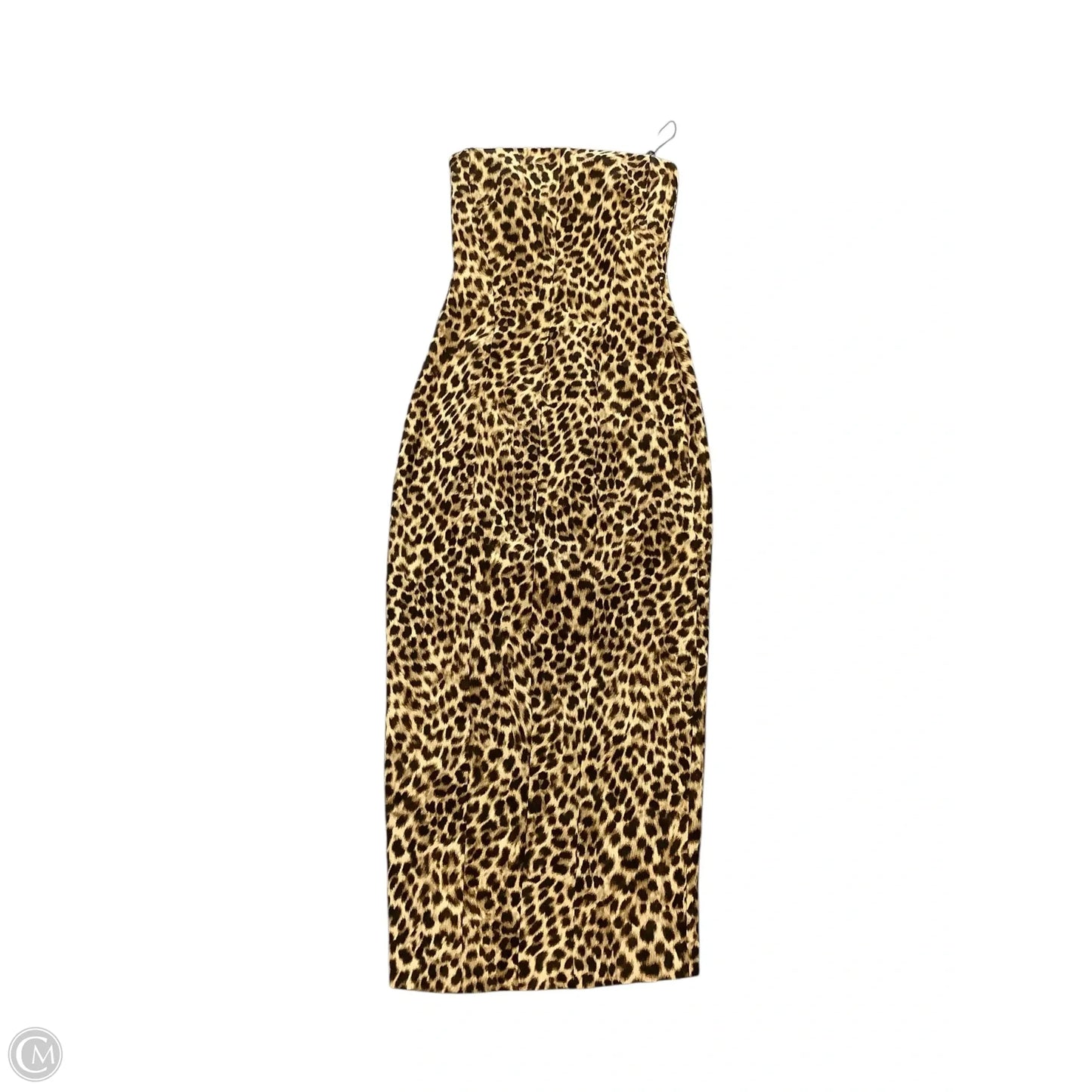 Dress Party Long By Zara In Animal Print, Size: Xs