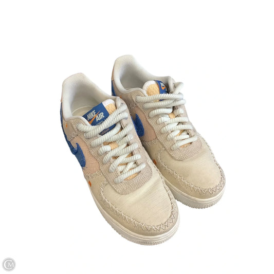 Shoes Athletic By Nike In Cream, Size: 7.5