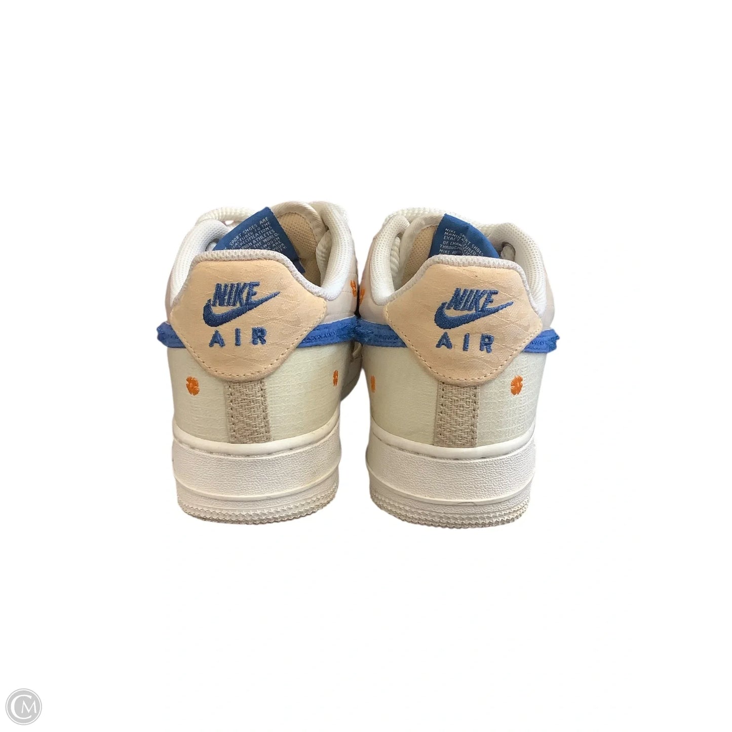 Shoes Athletic By Nike In Cream, Size: 7.5