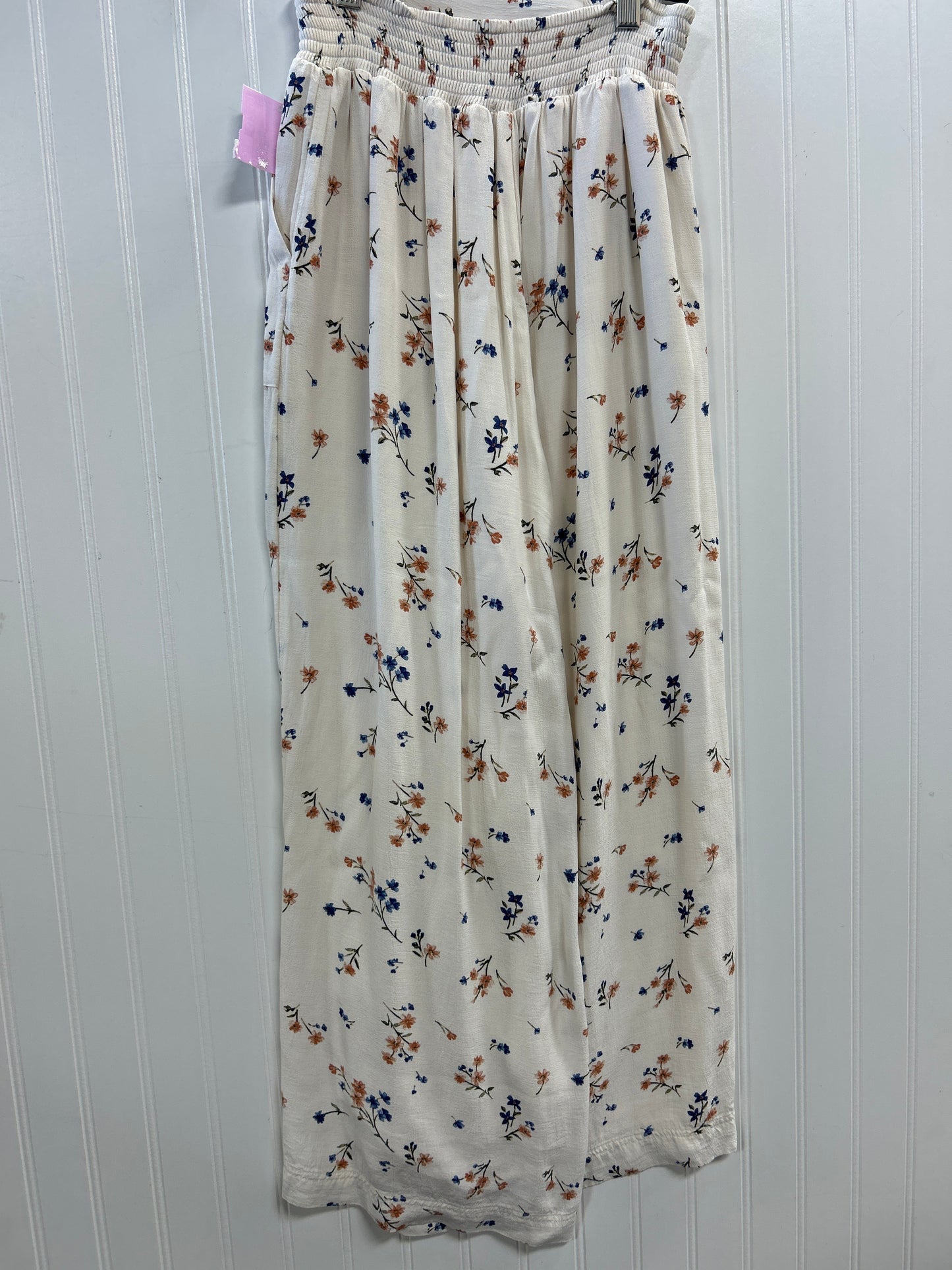Pants Linen By American Eagle In Cream, Size:S
