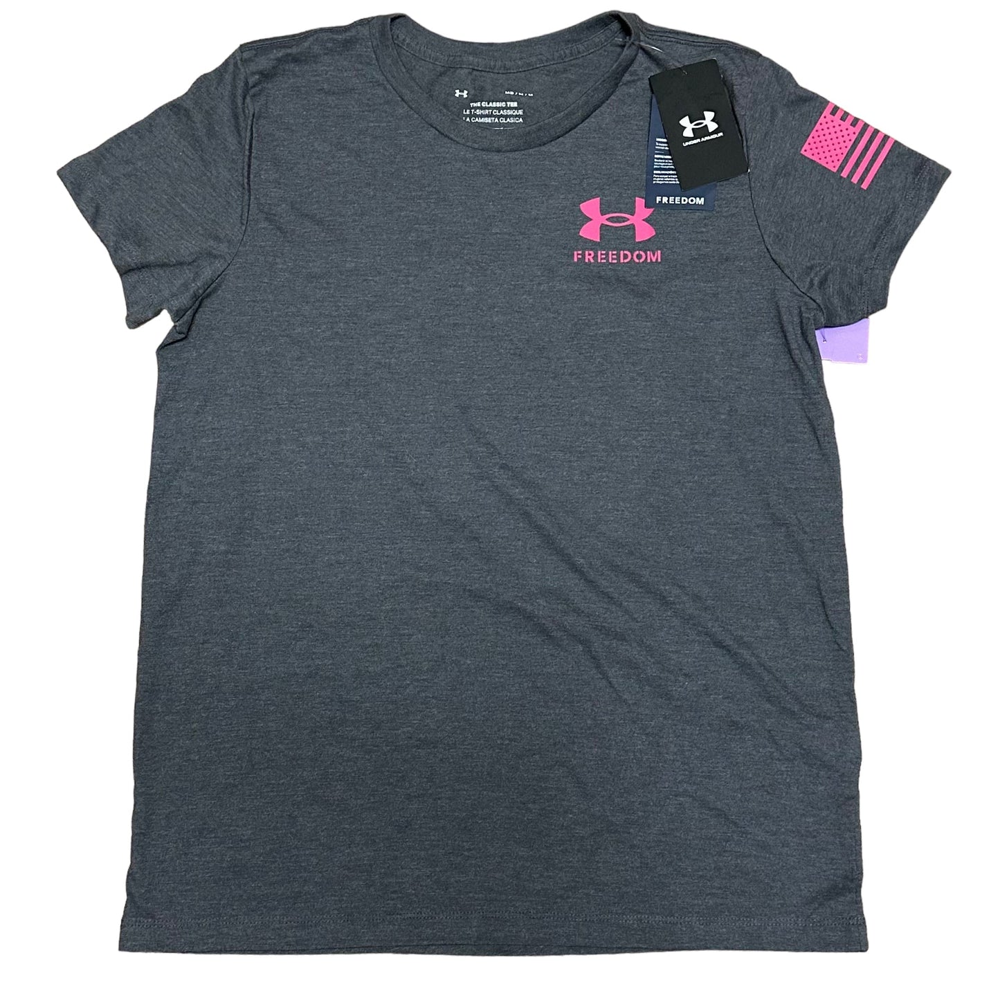 Athletic Top Short Sleeve By Under Armour  Size: M