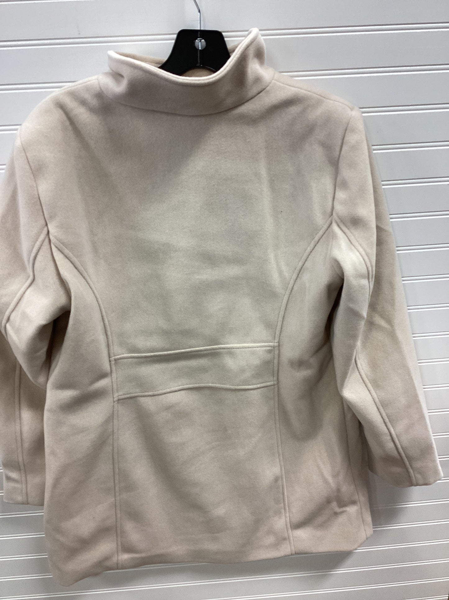 Coat Peacoat By Vince Camuto In Beige, Size:L