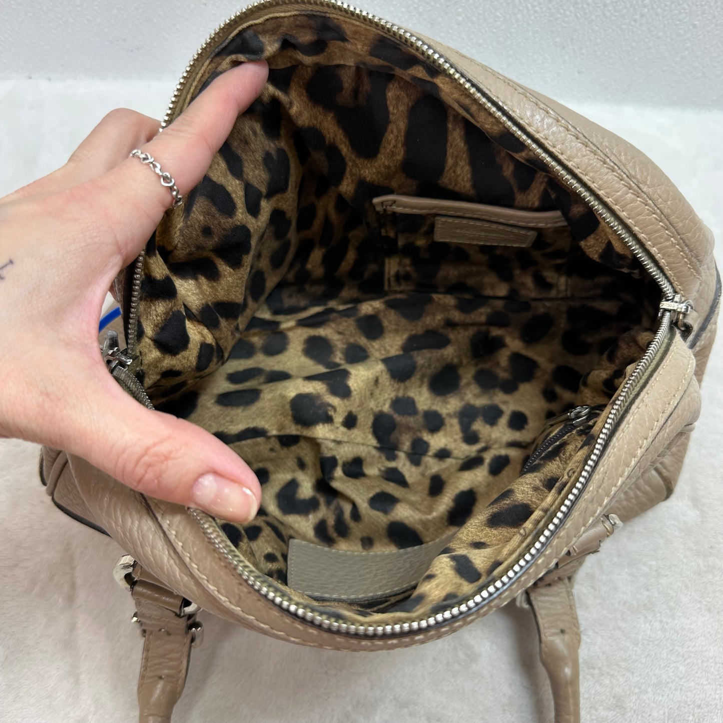 Handbag Luxury Designer By Dolce And Gabbana, Size: Medium