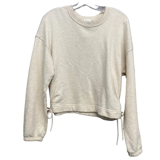 Sweatshirt Crewneck By Offline In Cream, Size:S