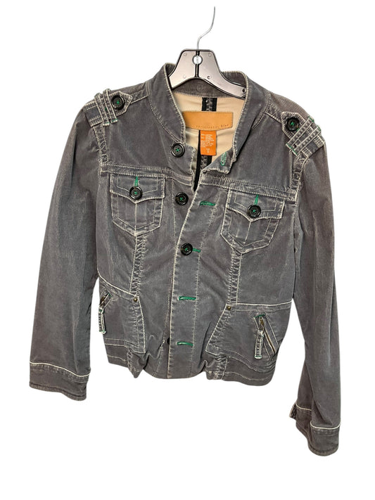 Jacket Moto By Cmc In Grey, Size: S