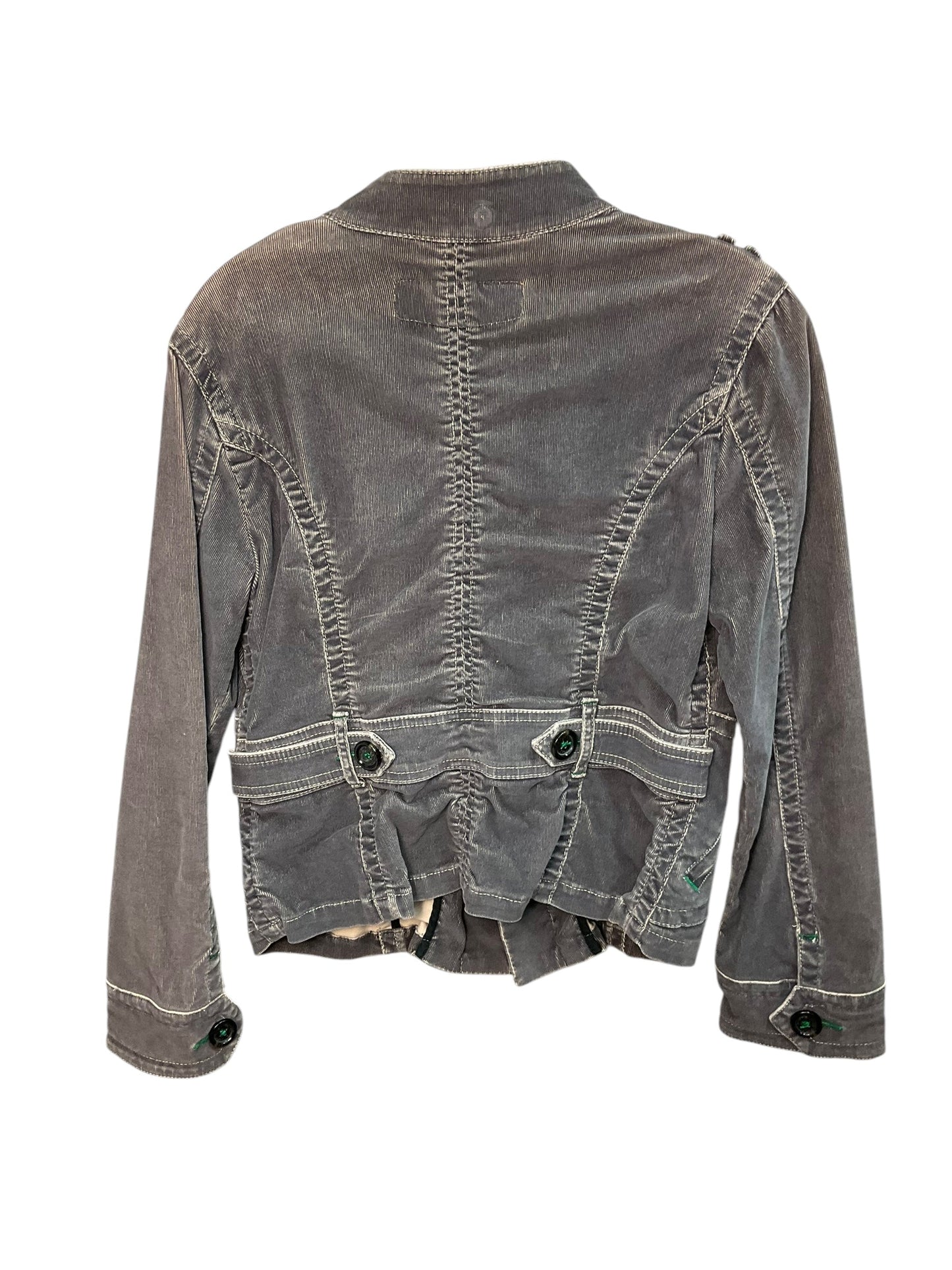 Jacket Moto By Cmc In Grey, Size: S