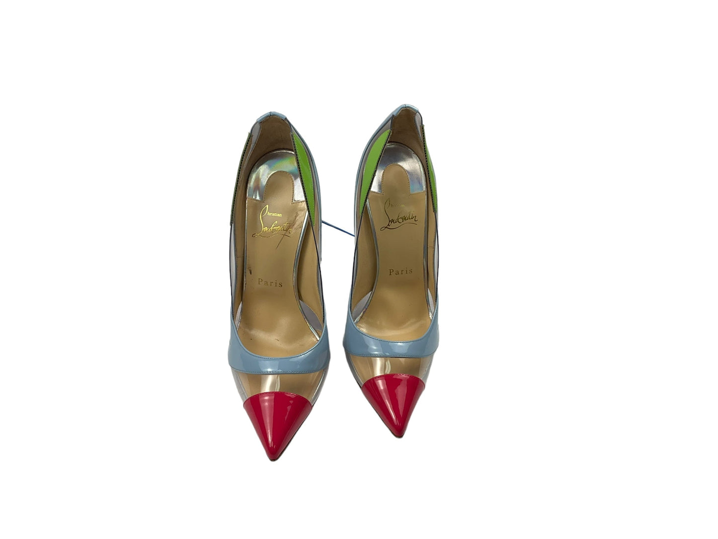 Multi-colored Shoes Designer Christian Louboutin, Size 8.5