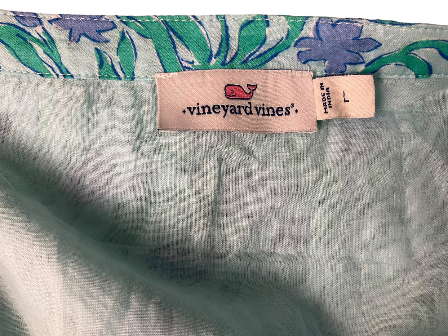 Dress Casual Short By Vineyard Vines In Green, Size: L