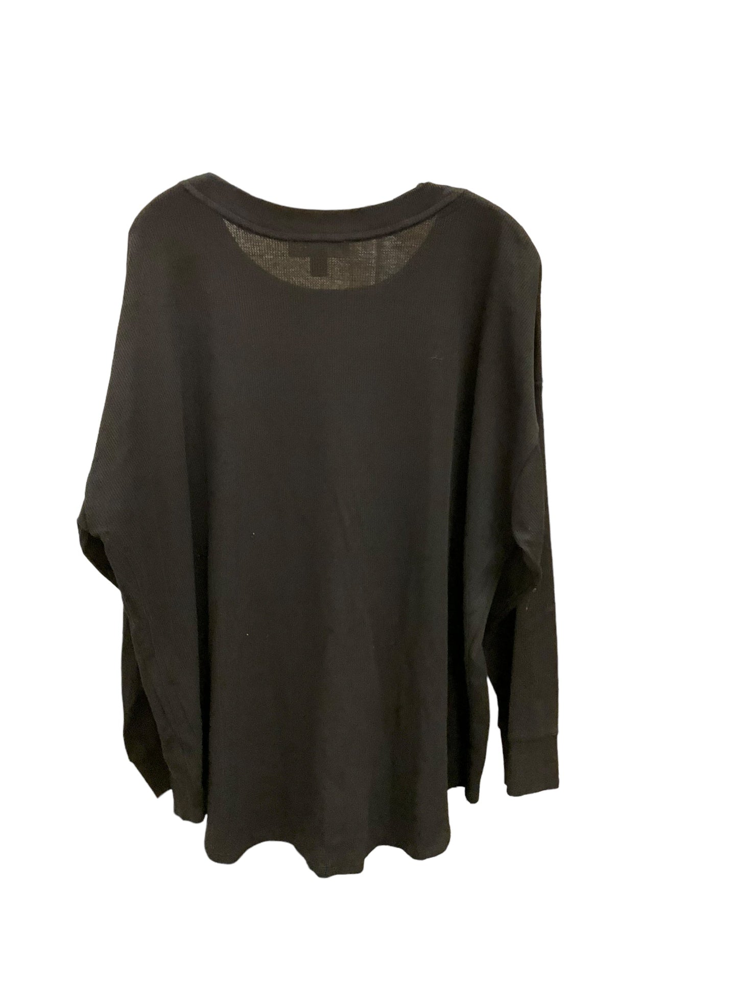 Top Long Sleeve By Michael By Michael Kors In Black, Size: 24