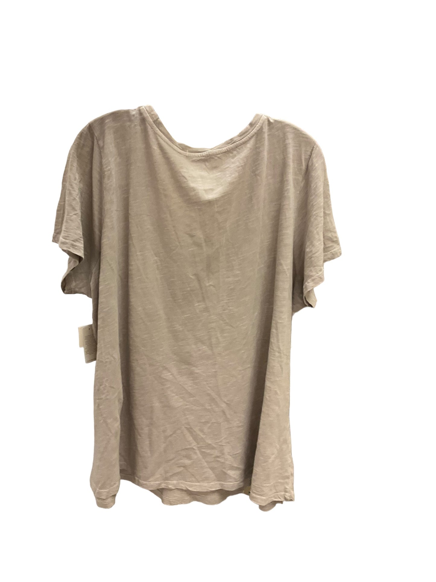 Top Short Sleeve By Lucky Brand In Grey, Size: 26