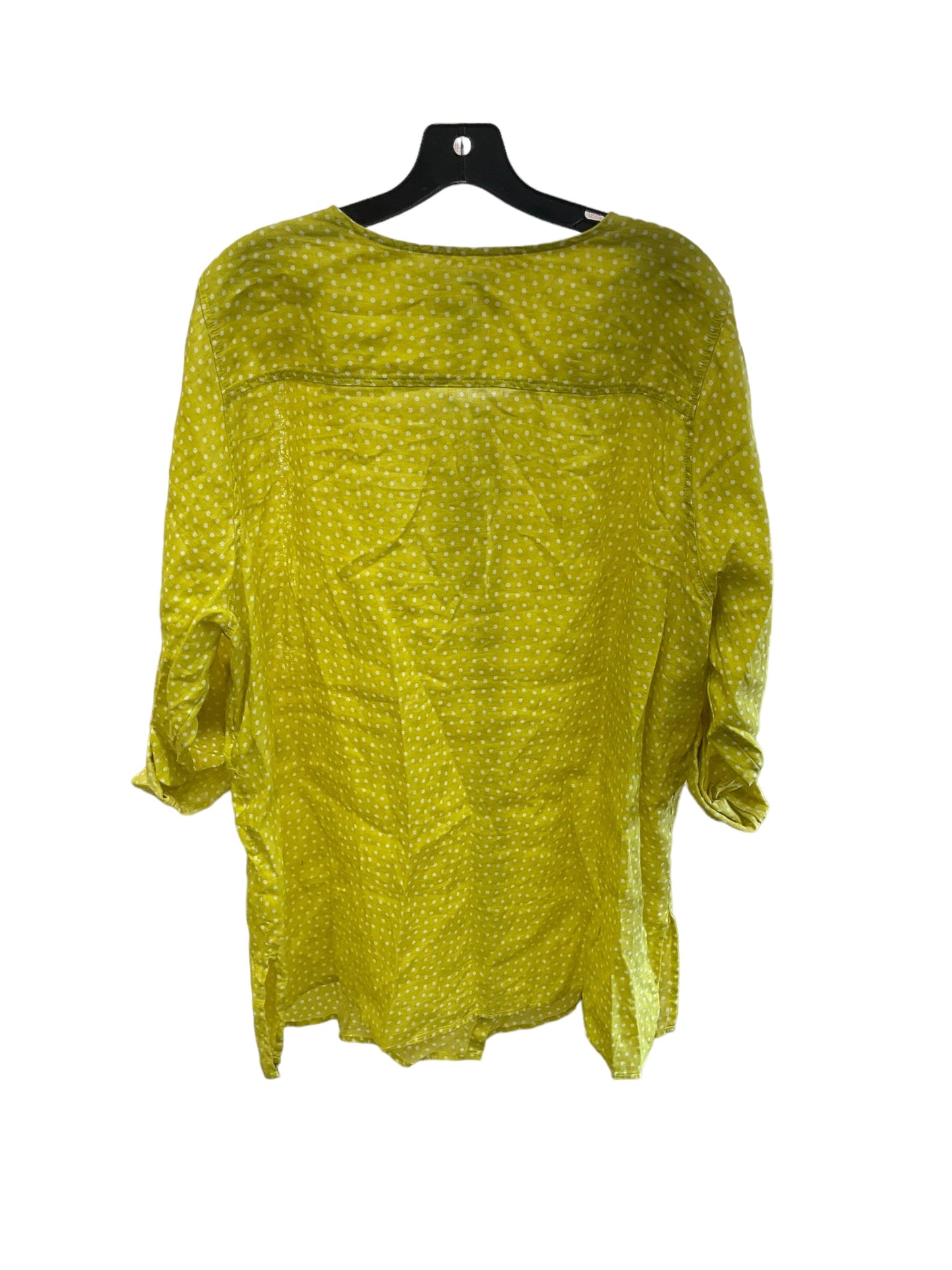 Top Long Sleeve Designer By Rachel Zoe In Lime Green, Size: 26