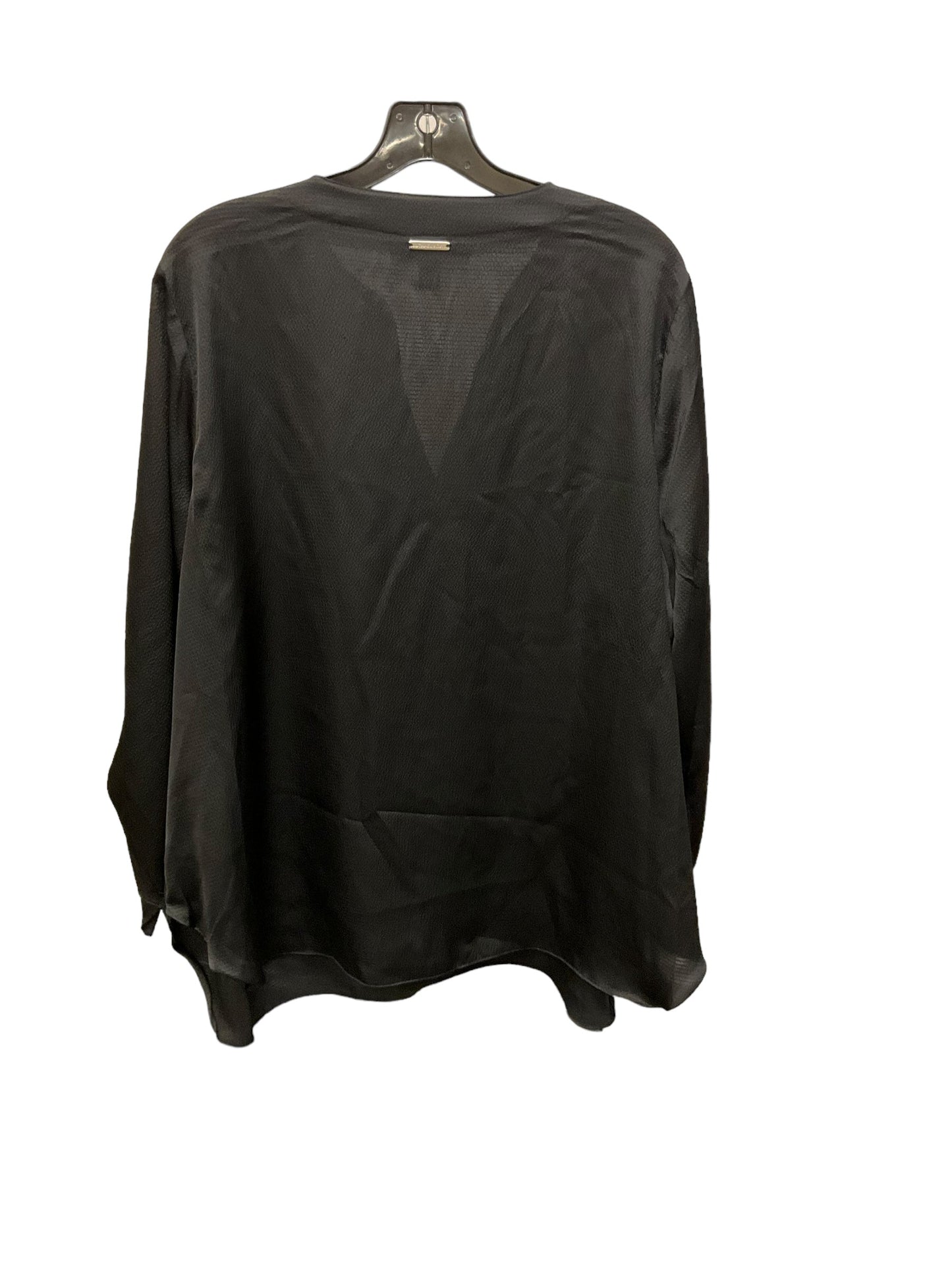 Top 3/4 Sleeve By Michael By Michael Kors In Black, Size: 24