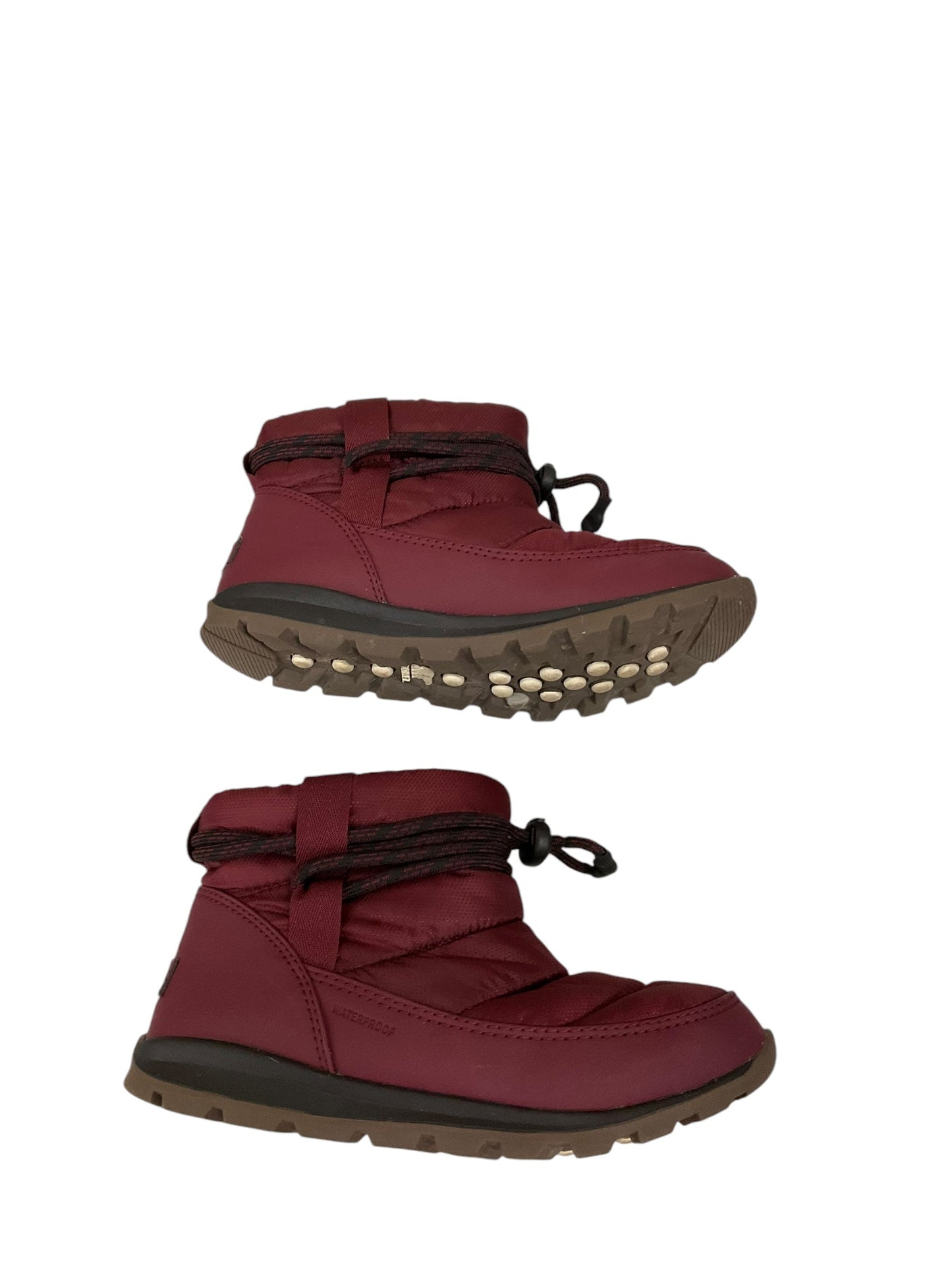 Boots Snow By Sorel In Burgundy, Size: 5.5