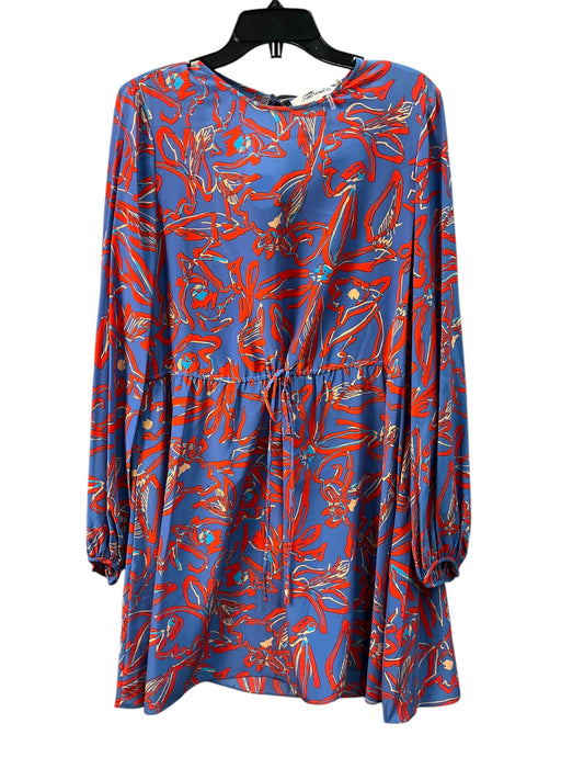 Dress Designer By Diane Von Furstenberg In Blue, Size: L