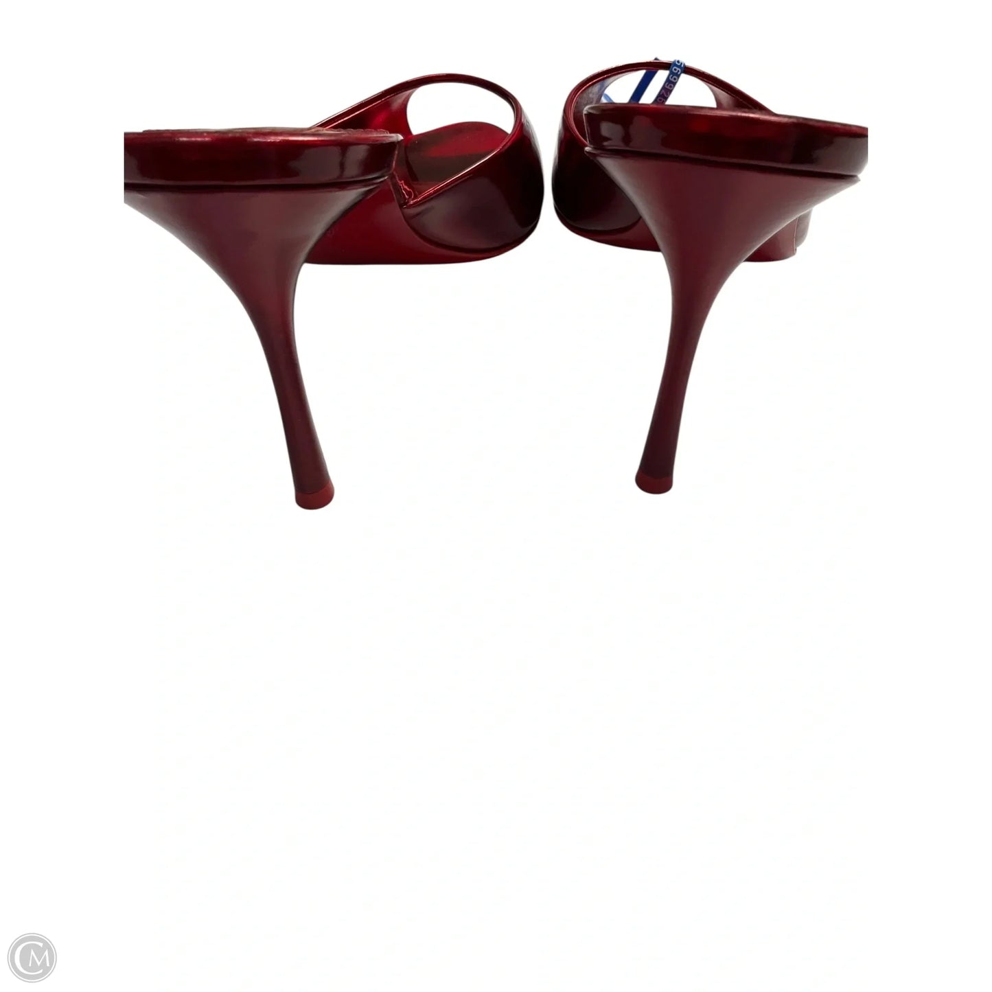 Shoes Luxury Designer By Christian Louboutin In Red, Size: 8