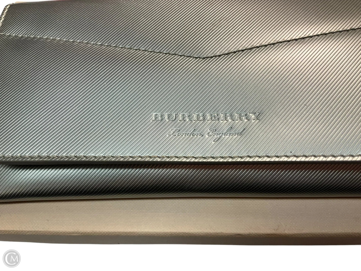 Wallet Luxury Designer By Burberry, Size: Large