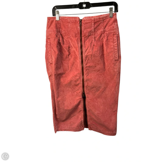 Skirt Midi By We The Free In Coral, Size: S