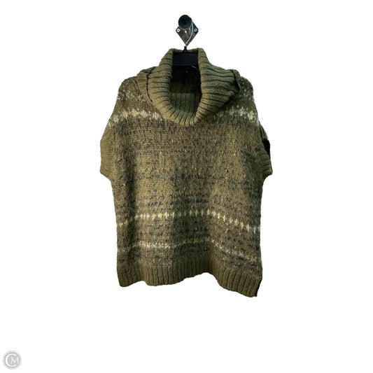 Poncho By Free People In Green, Size: S