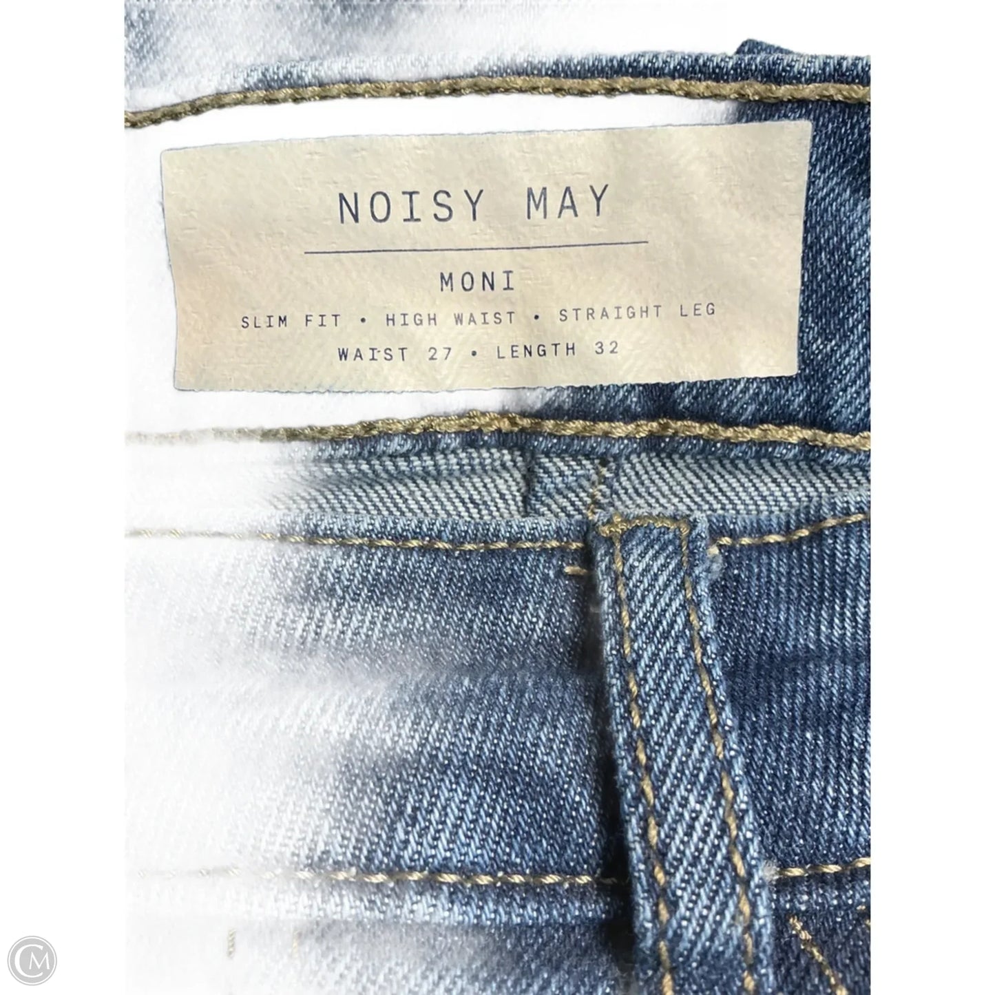 Jeans Straight By Nordstrom In Blue Denim, Size: 4