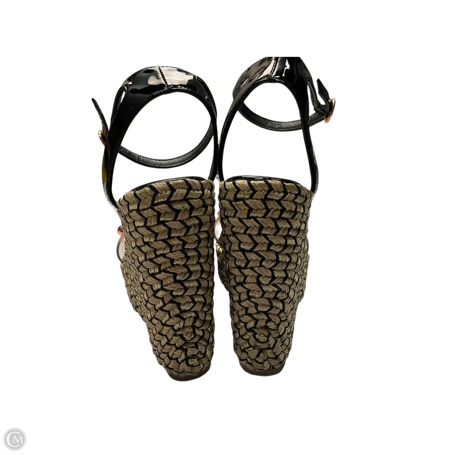 Shoes Heels Wedge By Cma In Black, Size: 7.5