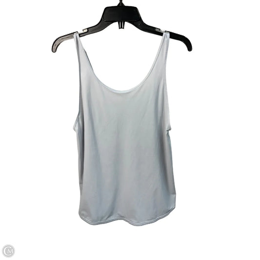 Athletic Tank Top By Lululemon In Grey, Size: M