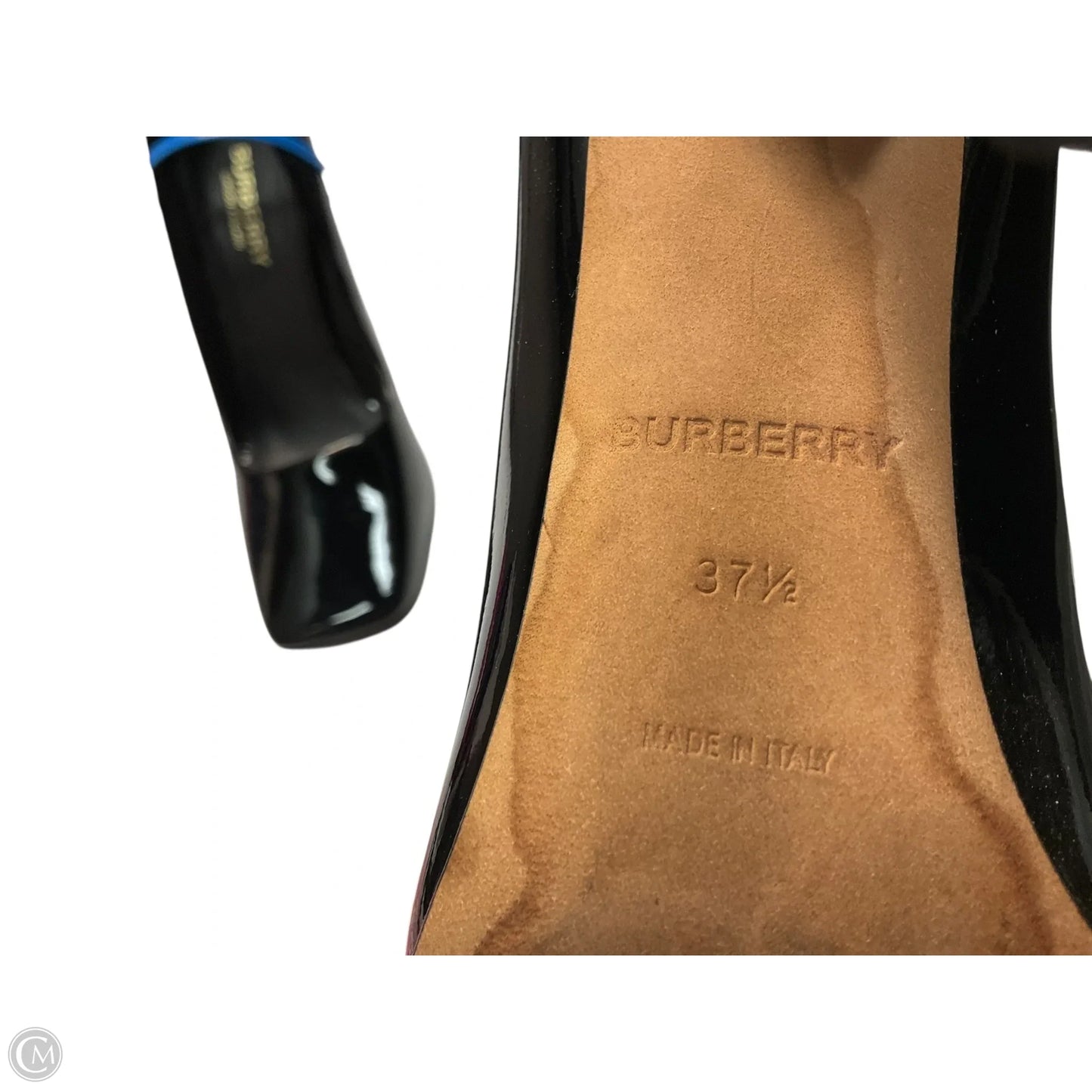 Shoes Luxury Designer By Burberry In Black, Size: 7.5