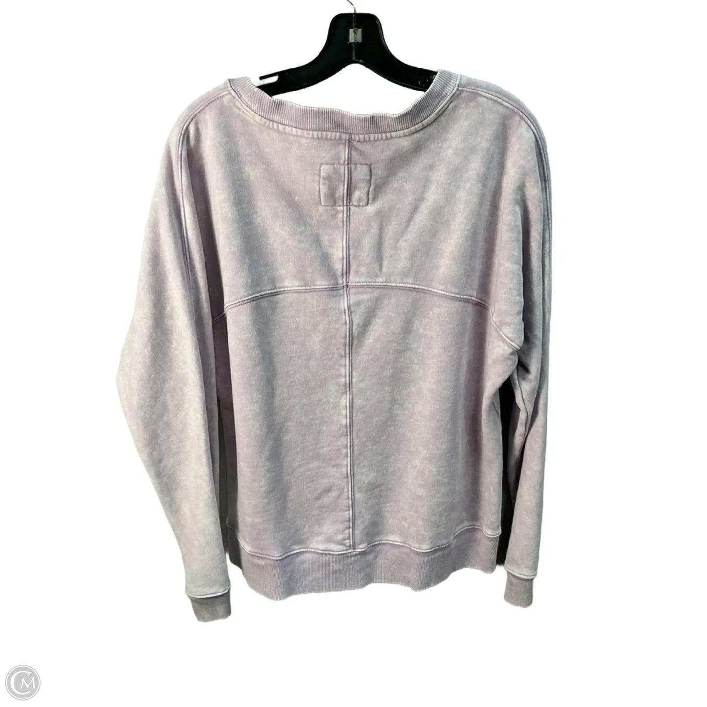 Sweatshirt Crewneck By Nordstrom In Purple, Size: M