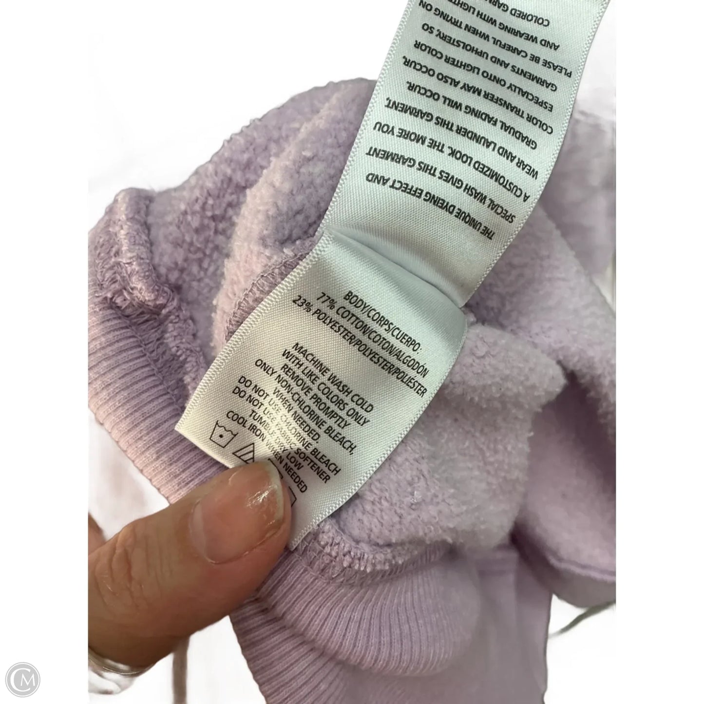 Sweatshirt Crewneck By Nordstrom In Purple, Size: M