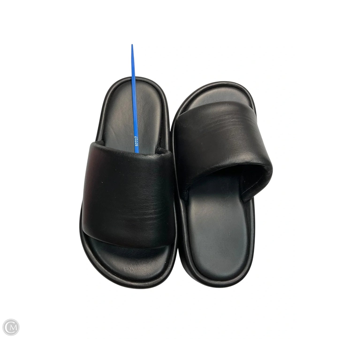 Sandals Luxury Designer By Balenciaga In Black, Size: 6