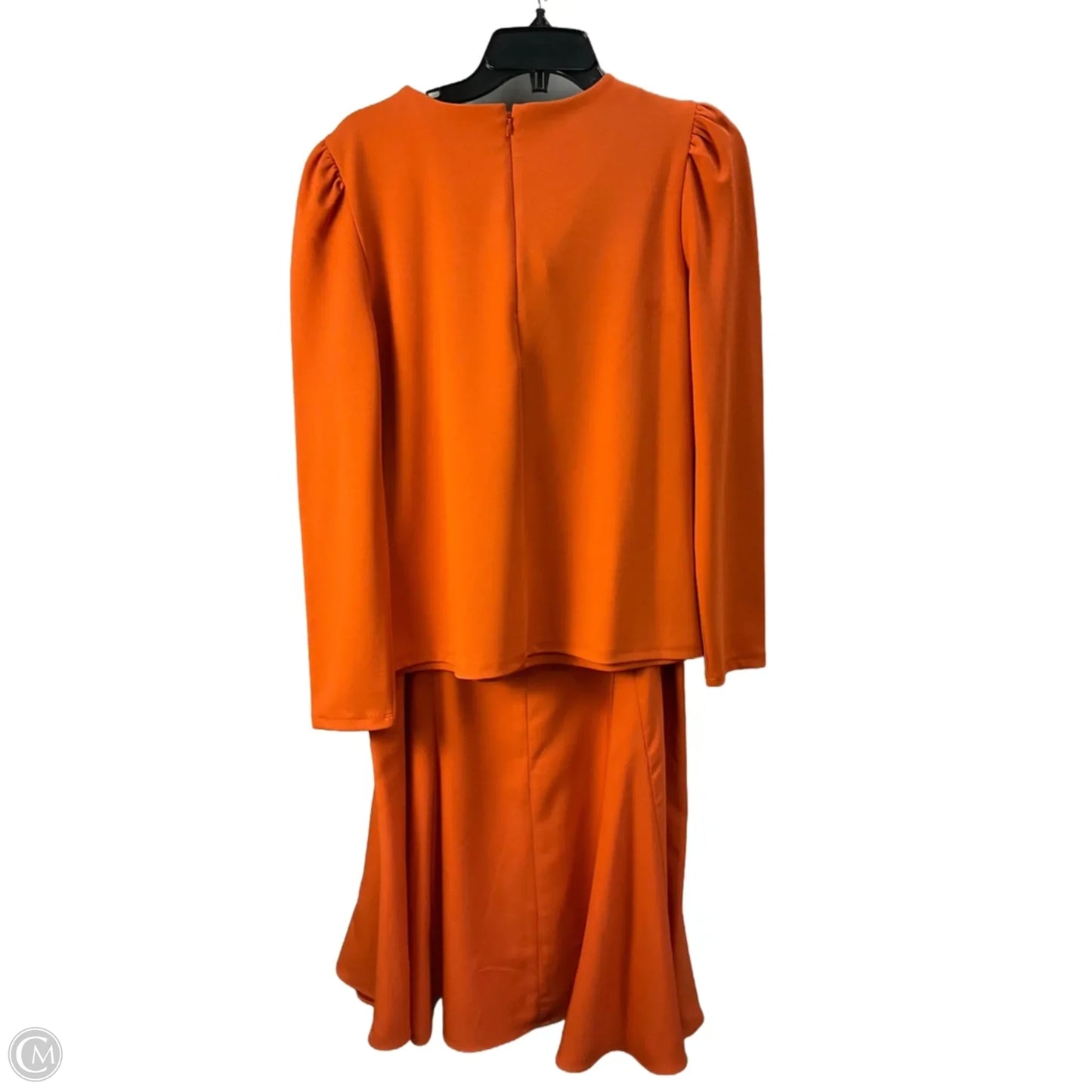 Skirt Set 2pc By Ann Taylor In Orange, Size: M