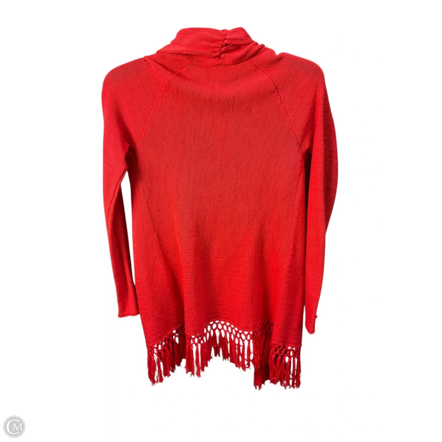 Sweater Cardigan Designer By Lilly Pulitzer In Red, Size: Xxs