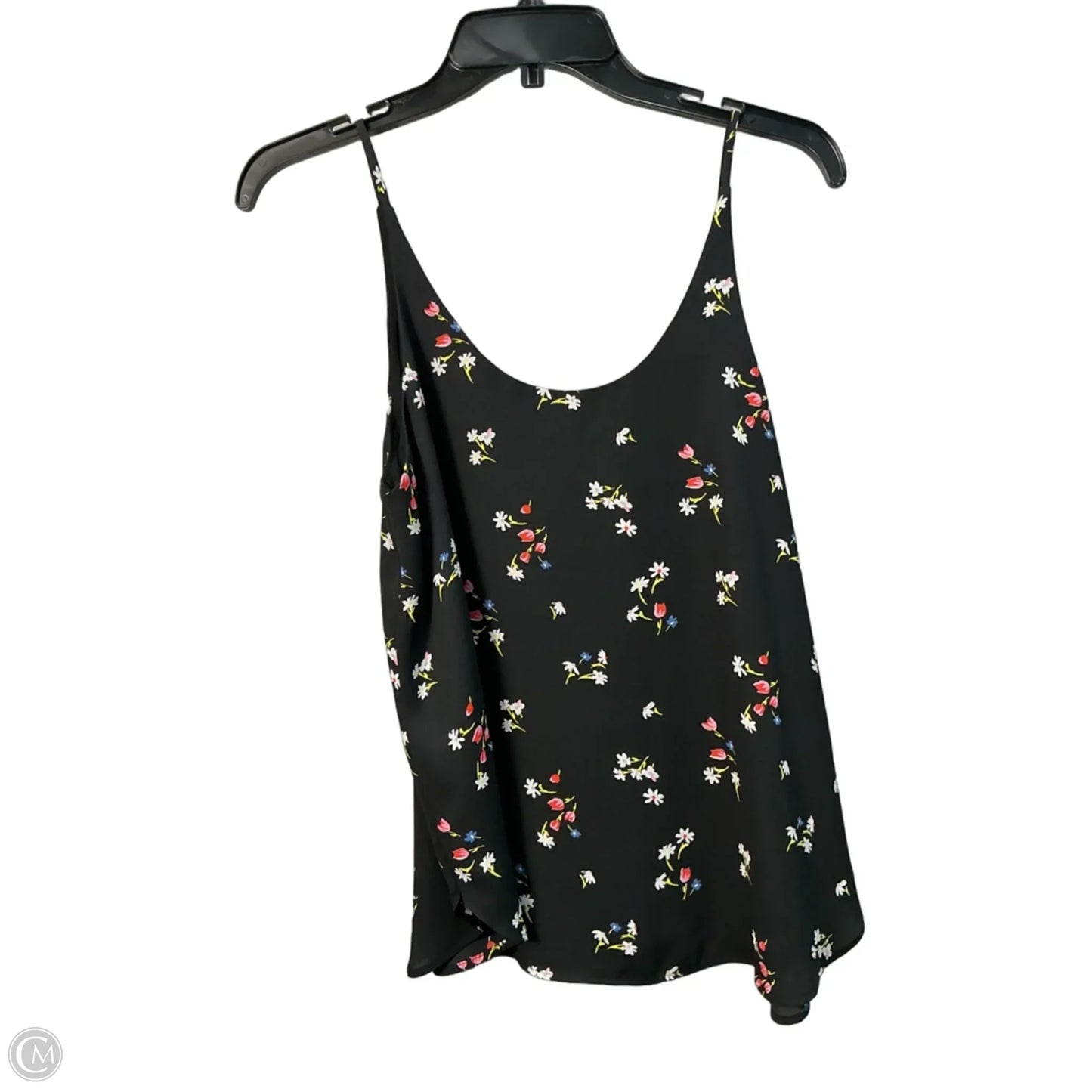Top Sleeveless By Loft In Black, Size: S