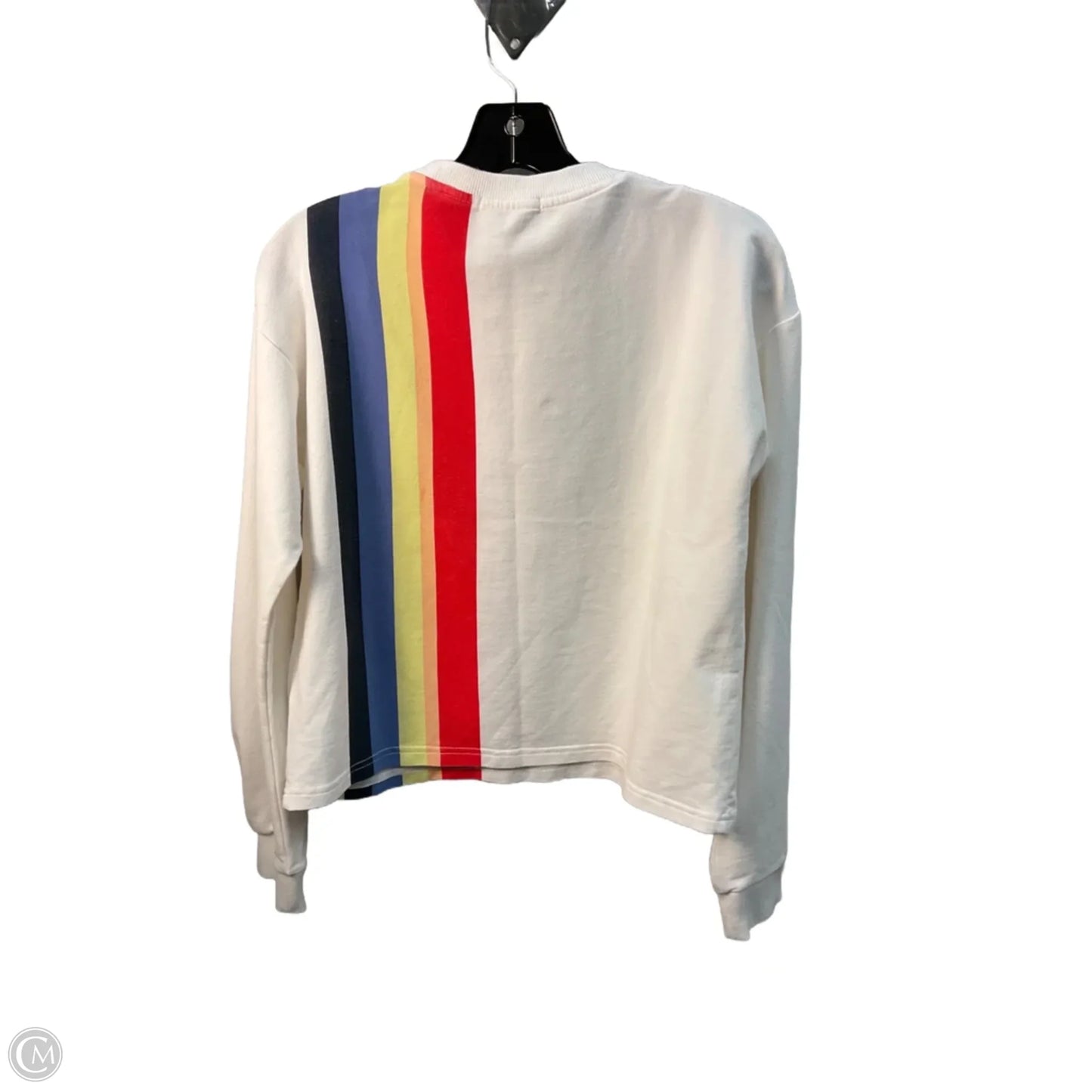 Top Long Sleeve By Marine Layer In White, Size: S