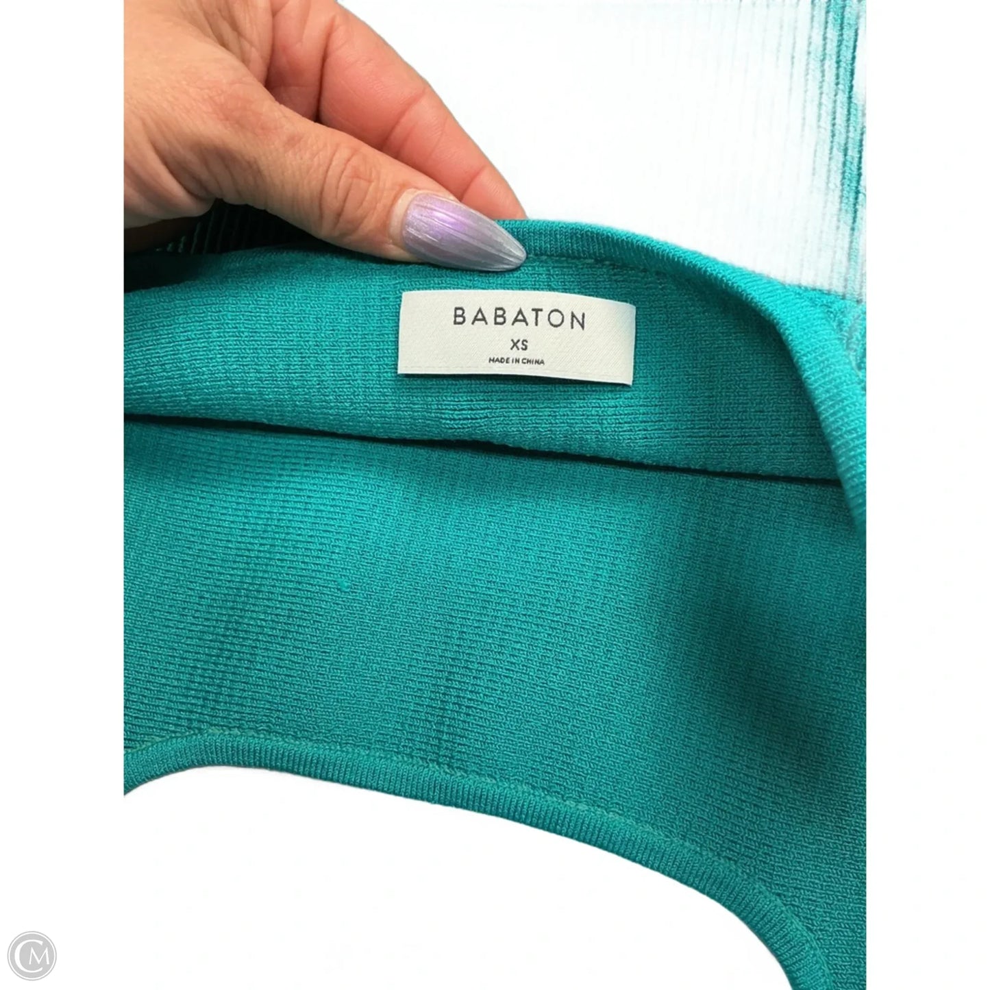 Tank Top By Babaton In Teal, Size: Xs