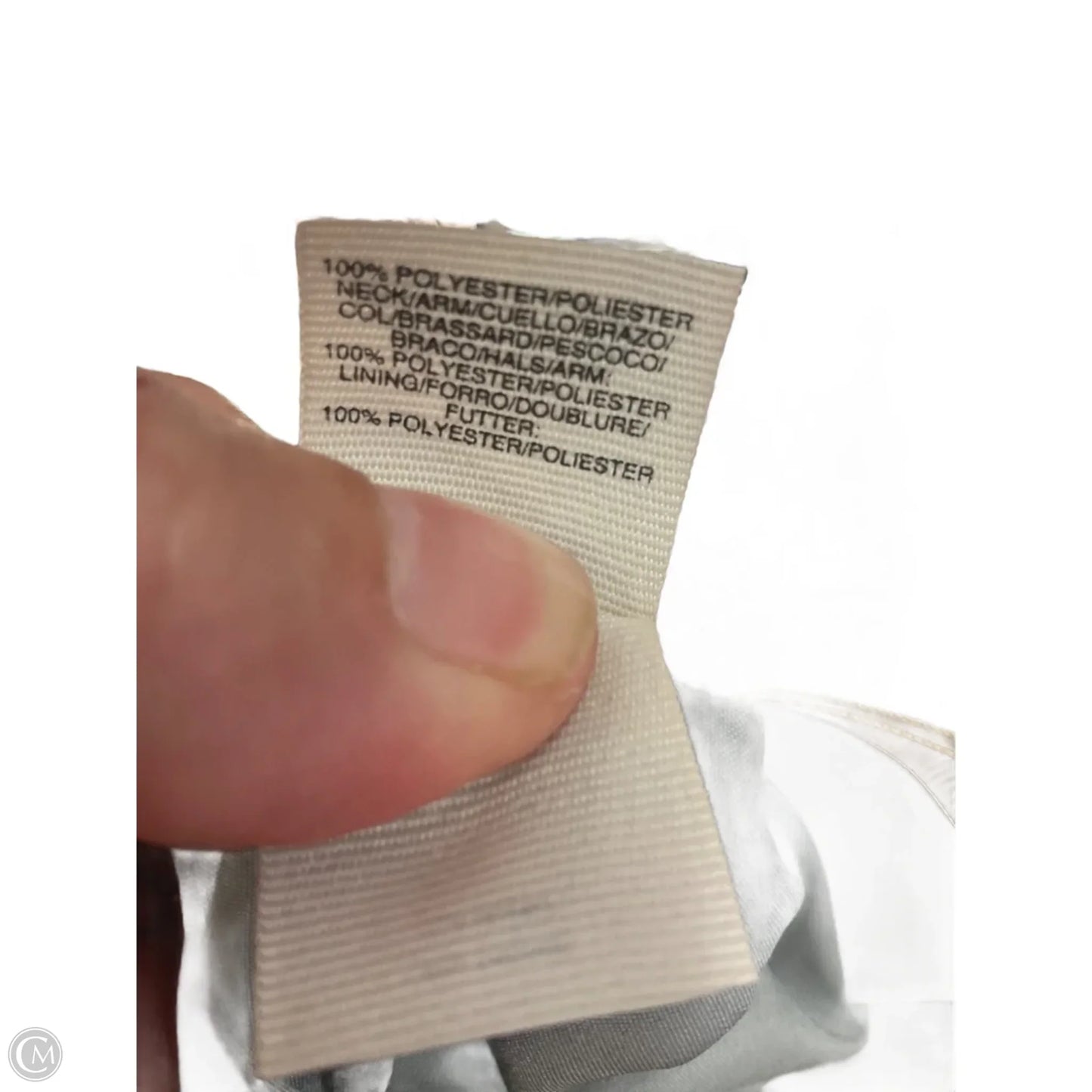 Top Sleeveless By Rachel Roy In Silver, Size: 18