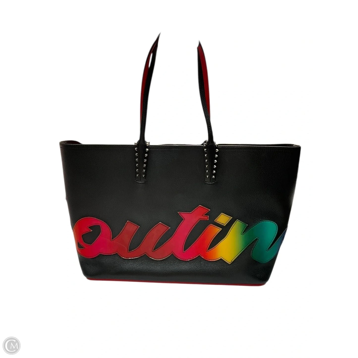 Tote Luxury Designer By Christian Louboutin, Size: Large