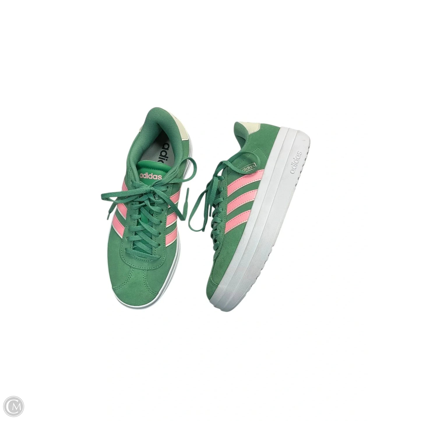 Shoes Athletic By Adidas In Green, Size: 7