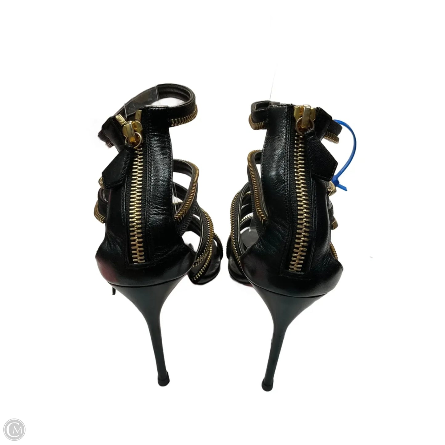 Shoes Luxury Designer By Christian Louboutin In Black, Size: 8