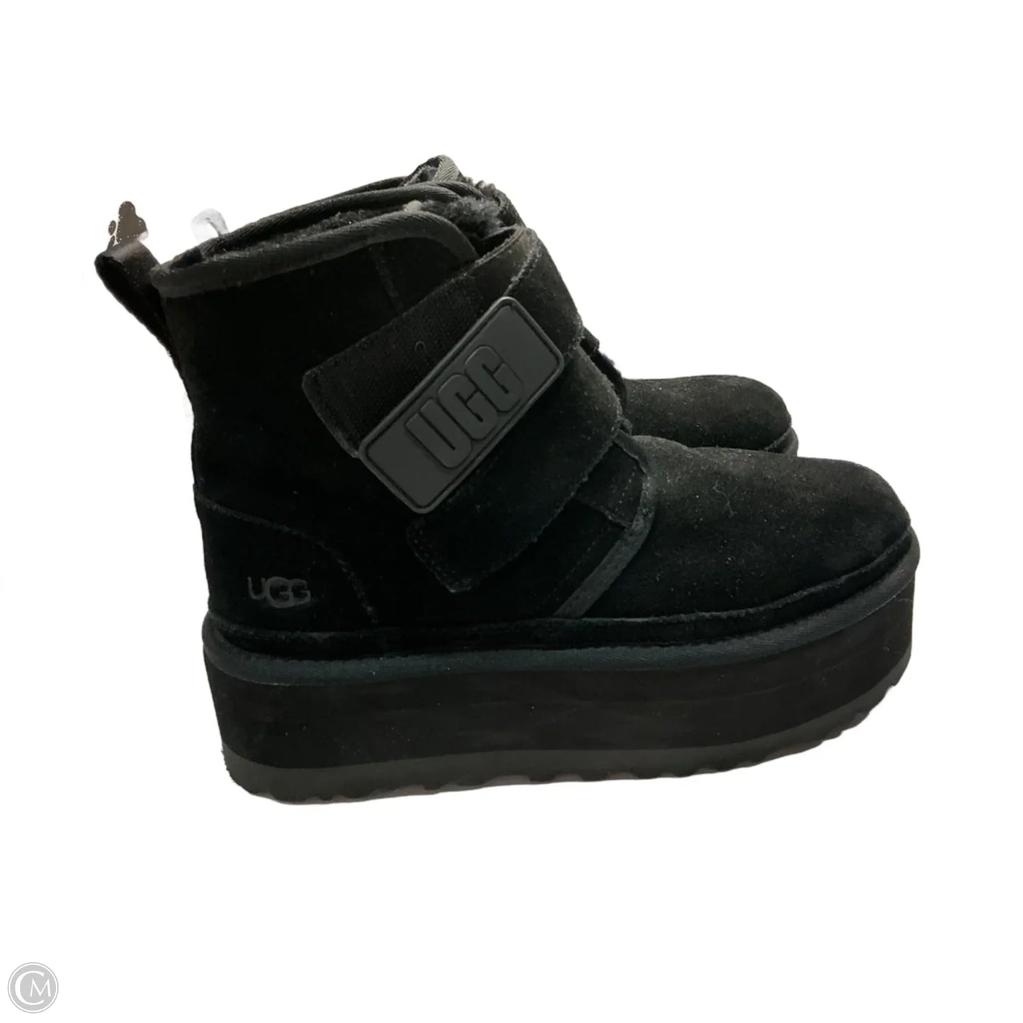 Boots Designer By Ugg In Black, Size: 8