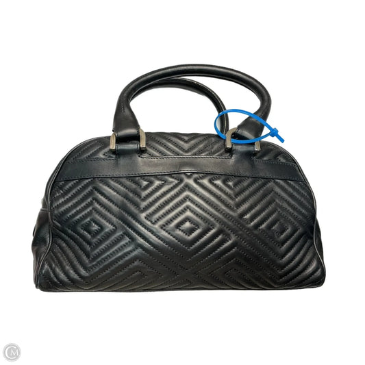 Handbag Leather By Bally, Size: Medium